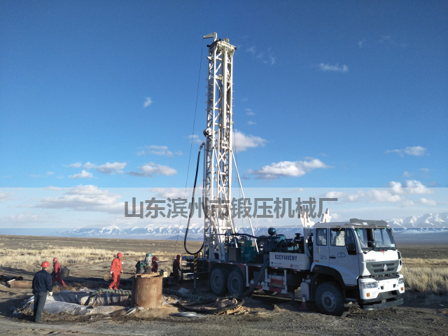 BZCY400正循環鉆機在新疆施工現場